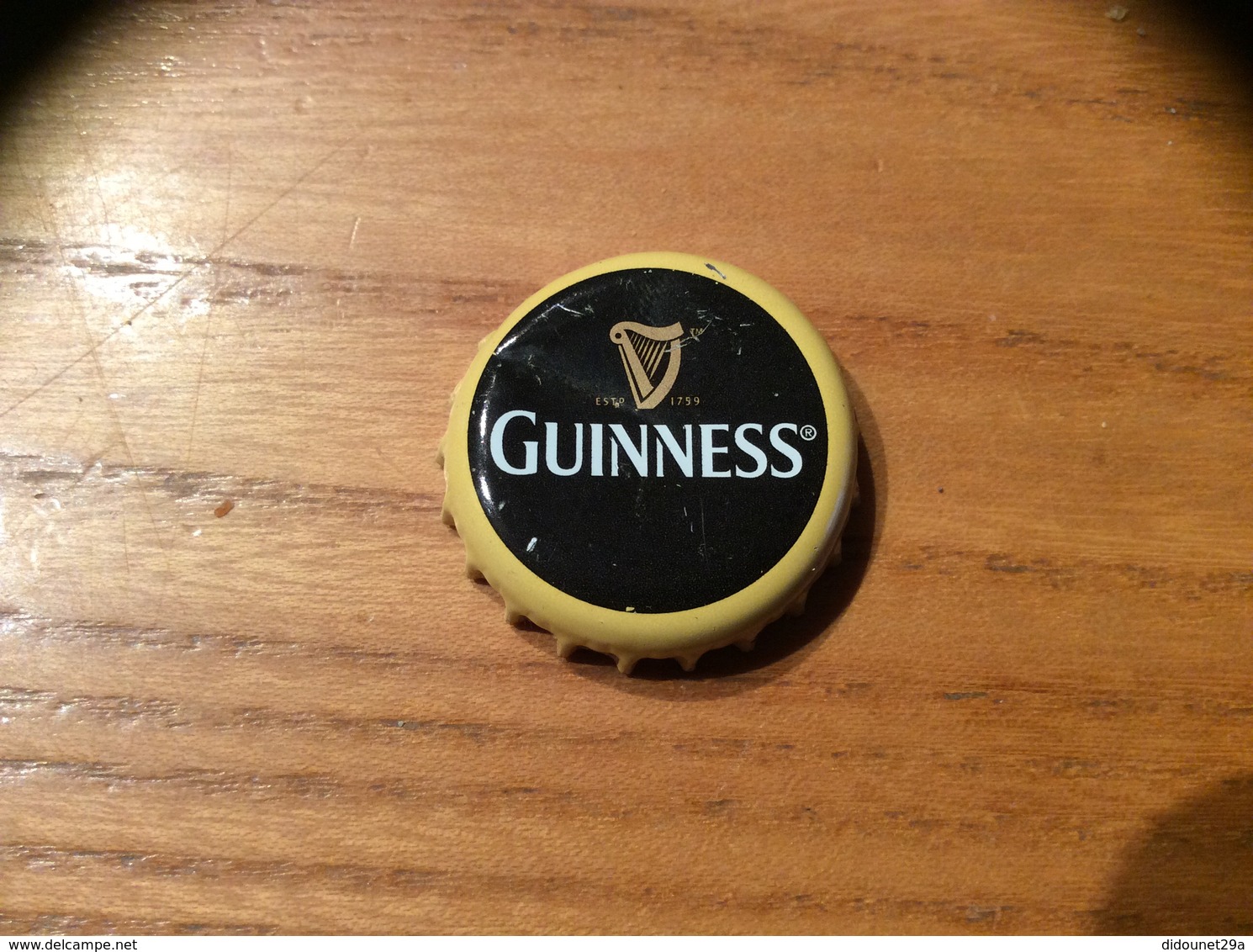 Capsule De Bière "EST D 1759 Guinness" (Irlande Distribution Caraïbes) - Birra