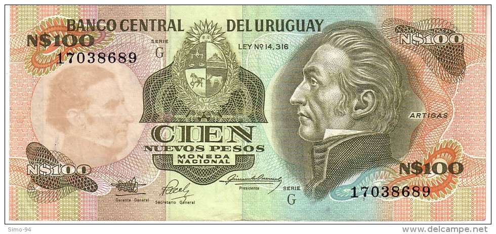 Uruguay P.62a 500 Pesos 1987 Xf - Uruguay