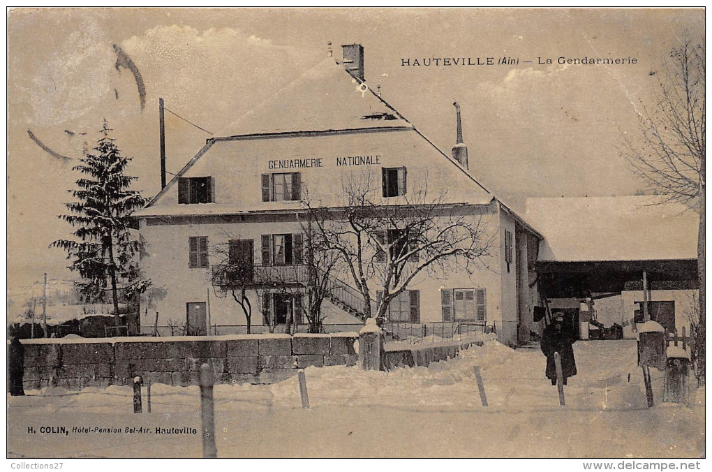 01- HAUTEVILLE- LA GENDARMERIE - Hauteville-Lompnes
