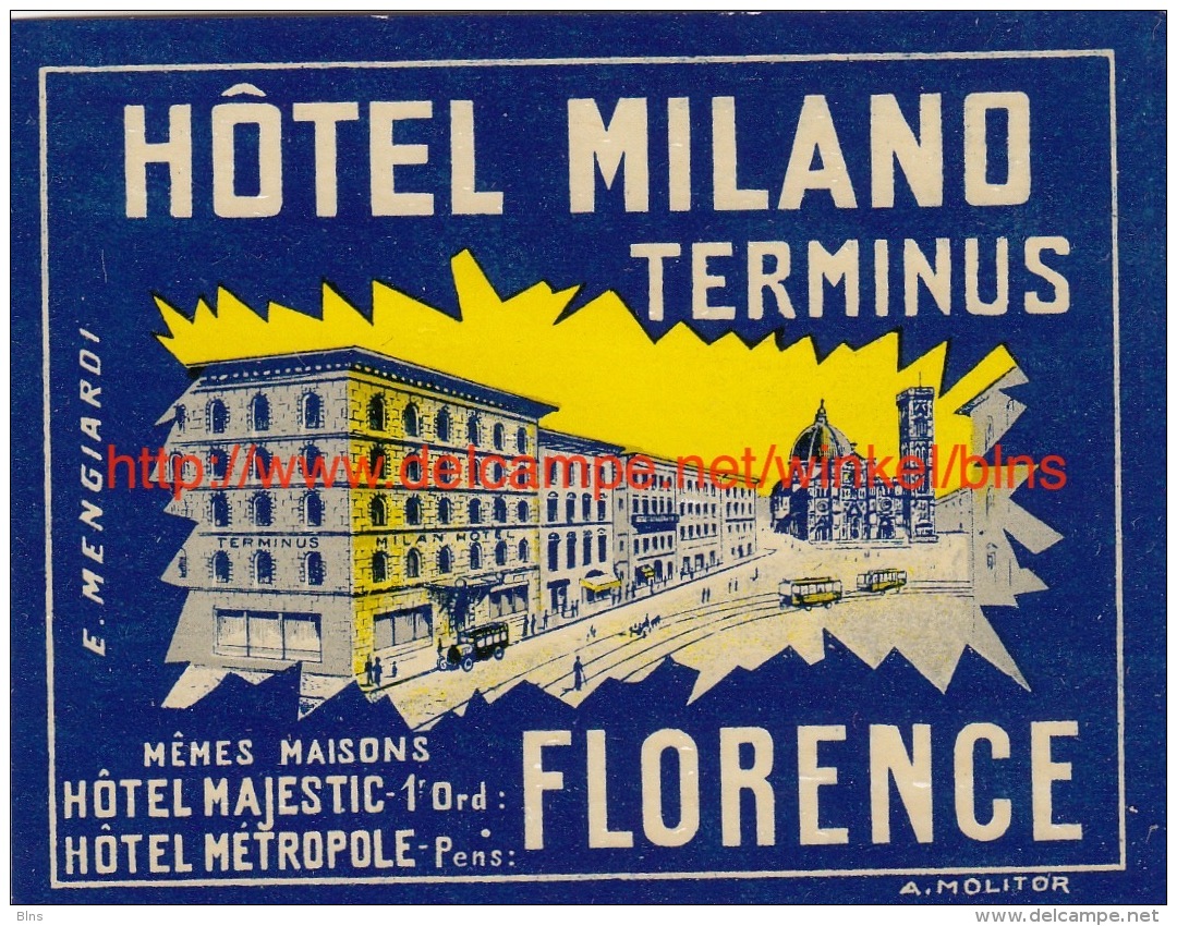 Hotel Milano Terminus Florence - Hotel Labels