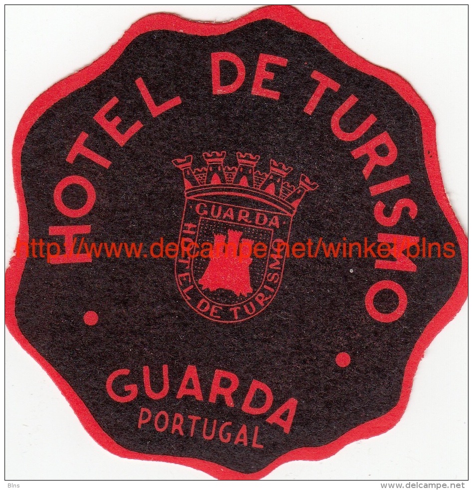 Hotel De Turismo Guarda Portugal - Etiquettes D'hotels
