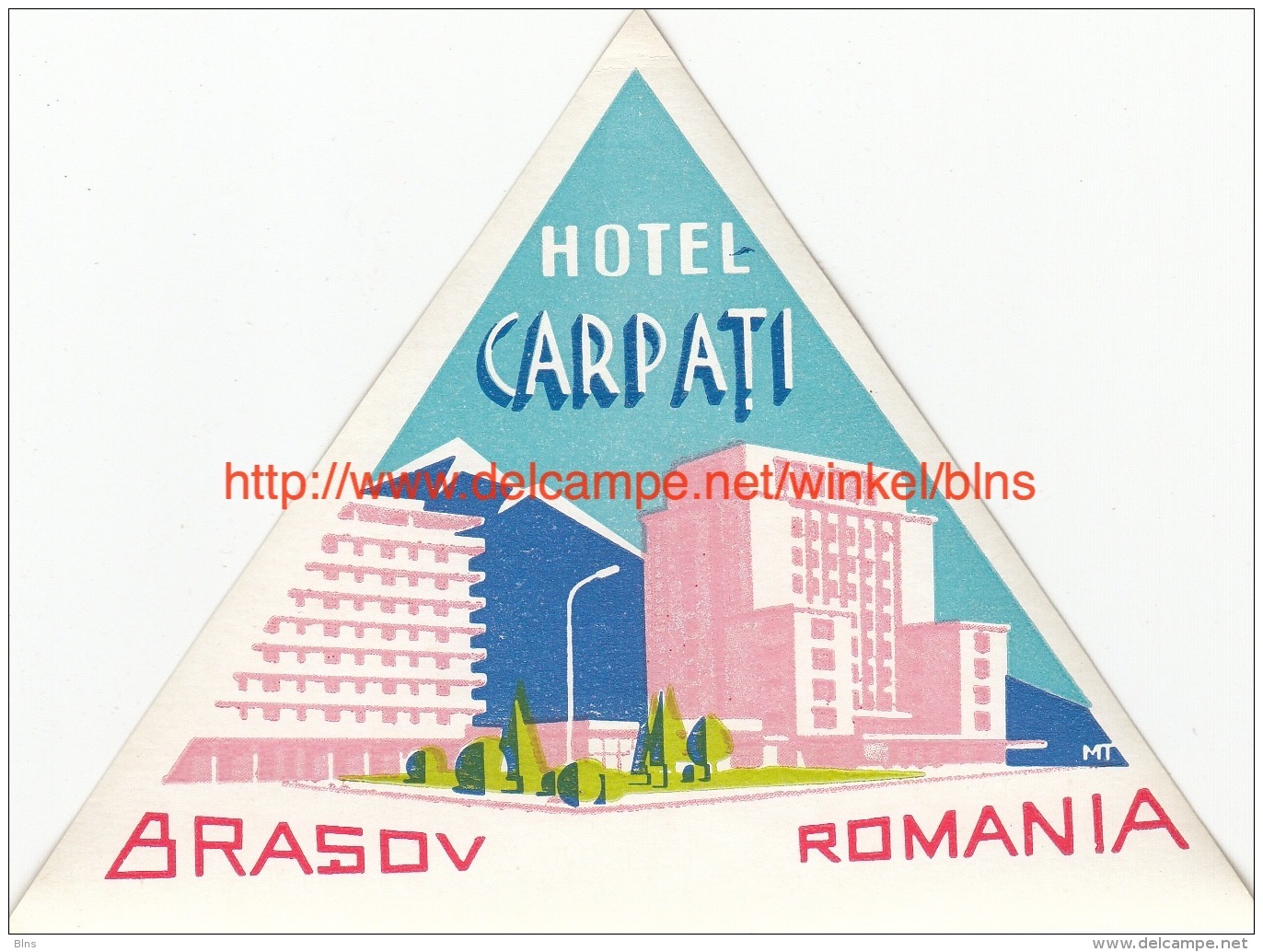 Hotel Carpati Brasov Romania - Etiquettes D'hotels