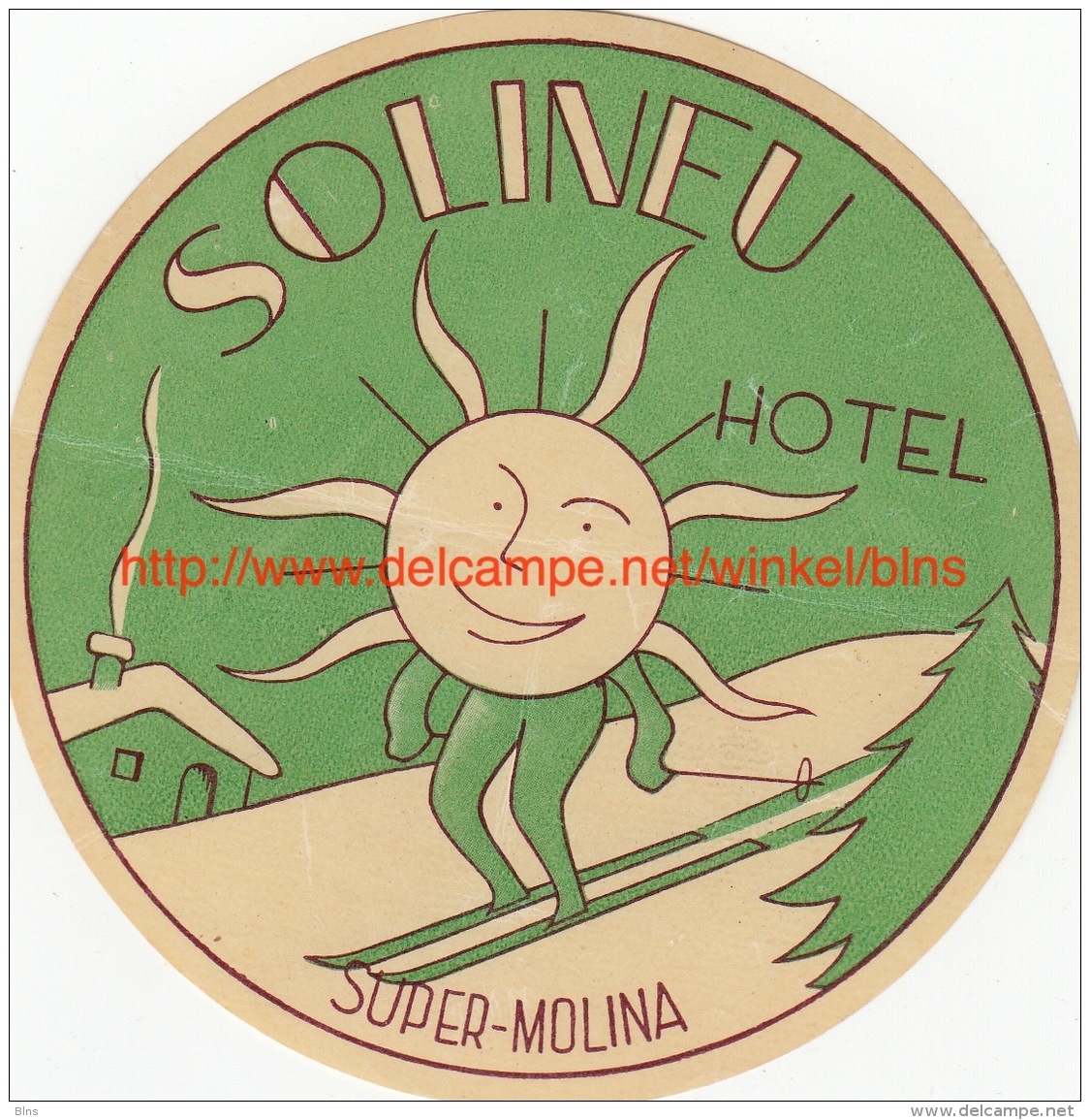 Solineu Hotel Super-Molina - Etiquettes D'hotels