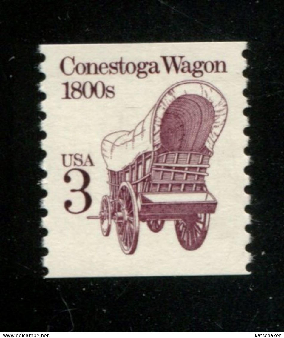 209415852 USA 1988 ** MNH SCOTT  2252  Transportation Conestoa Wagon - Ungebraucht