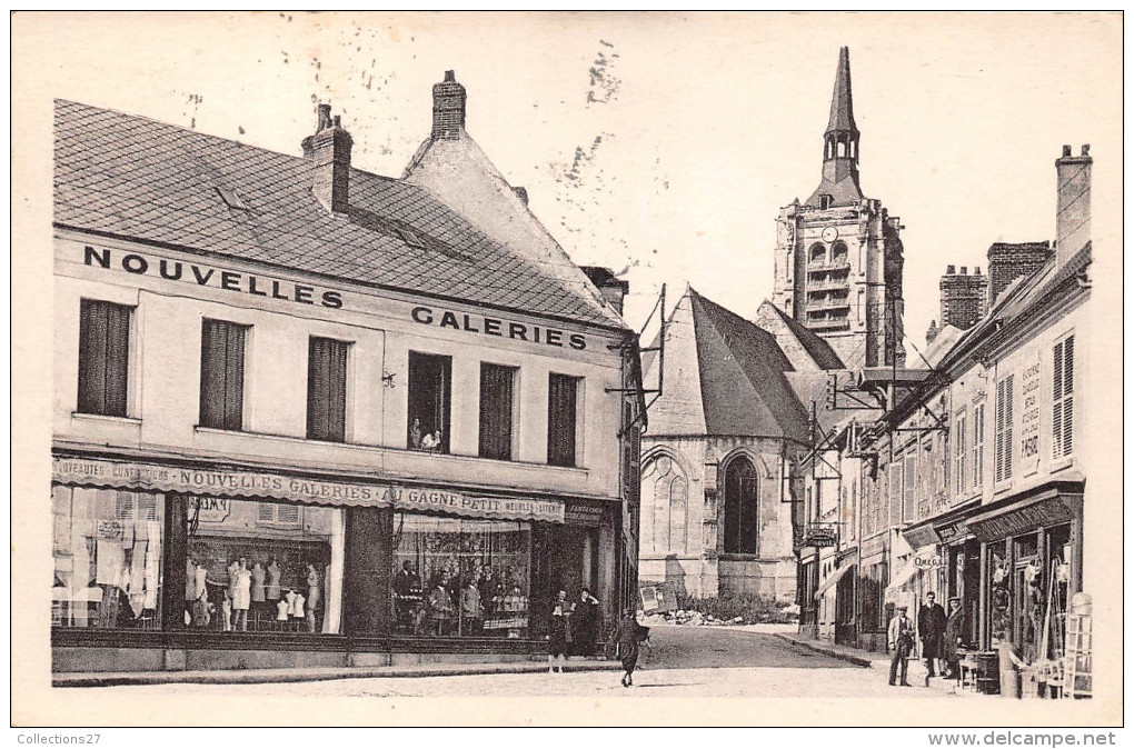 02-FERE-EN-TARDENOIS- PLACE DE LA REPUBLIQUE ET RUE DU MARCHE - Fere En Tardenois