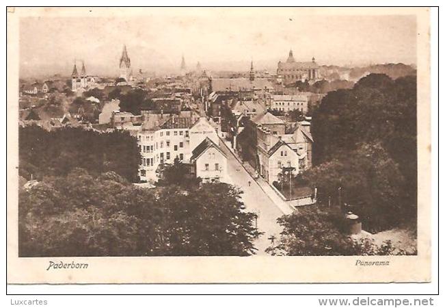 PADERBORN. PANORAMA. - Paderborn