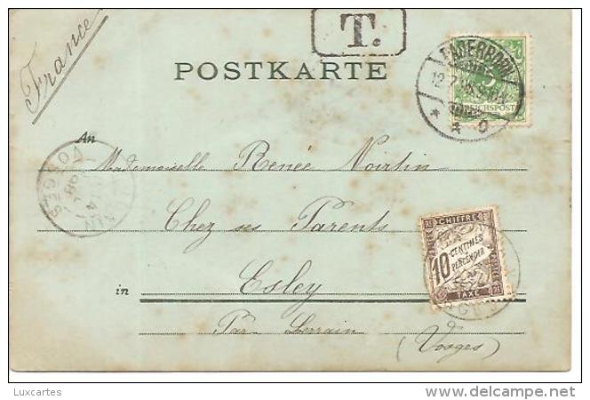 RATHHAUS IN PADERBORN. CIRCULATED IN 1898 - Paderborn