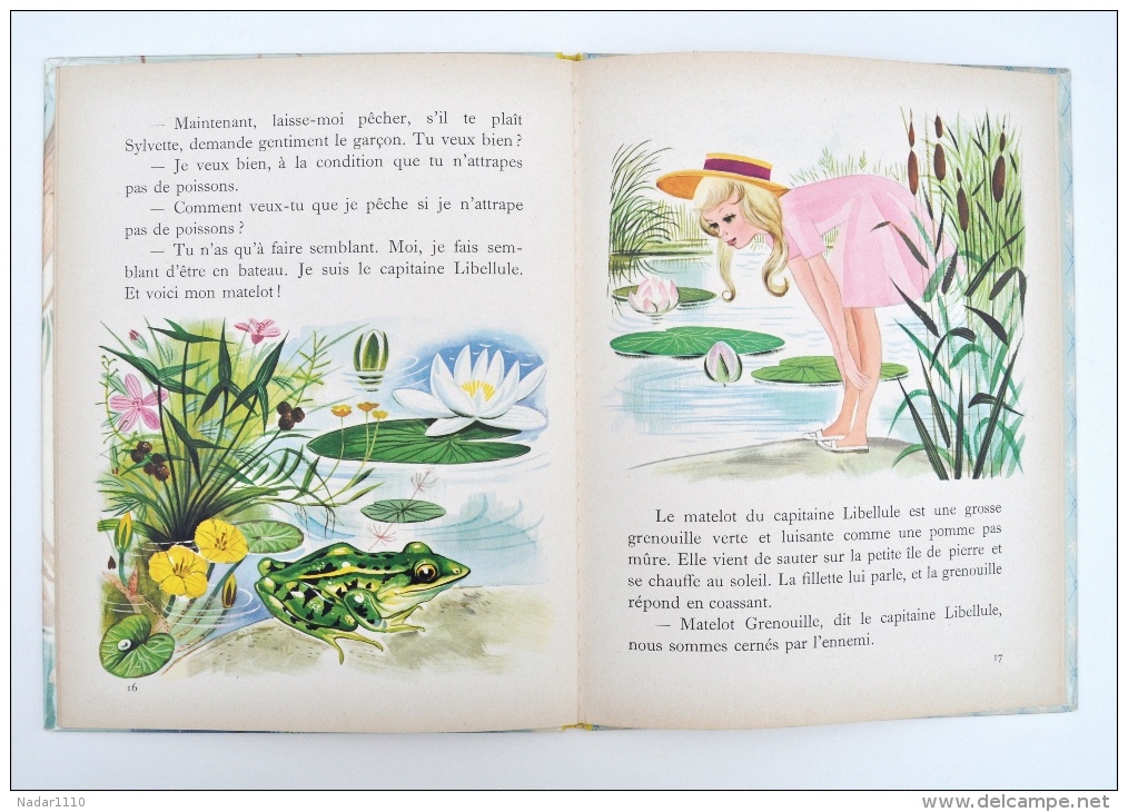 Les Secrets de la Rivière - Texte D. de Mornier, illustré par Élisabeth IVANOVSKY - Collection FARANDOLE, Casterman 1961