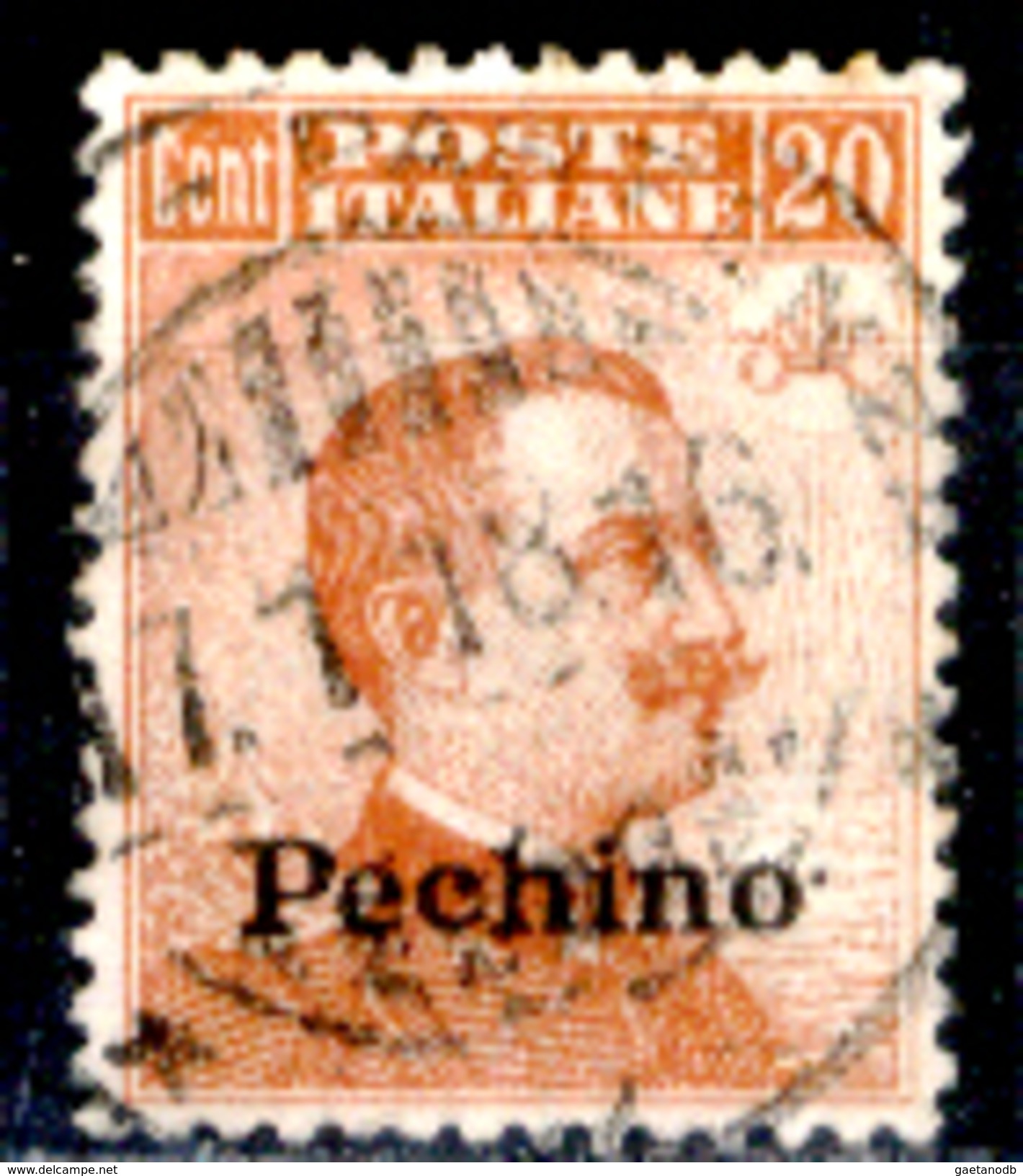 Italia-F01168 - Pechino 1917-18: Sassona N. 12 (o) Used - Privo Di Difetti Occulti - - Pekin