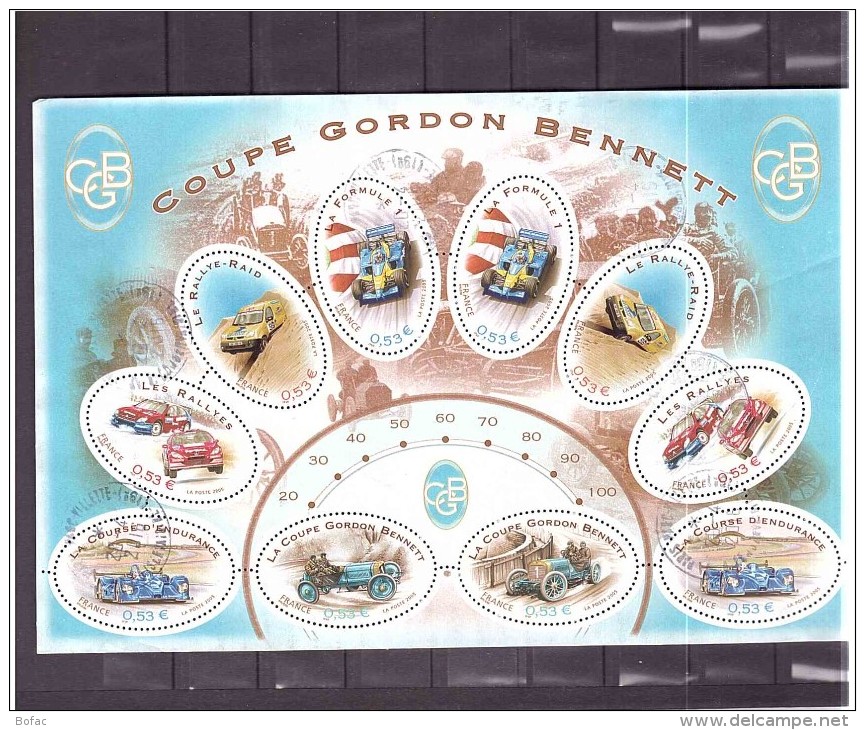 F  86  OBL  Y&T  "Sport Automobile Coupe Gordon Bennett"  57/27 - Used