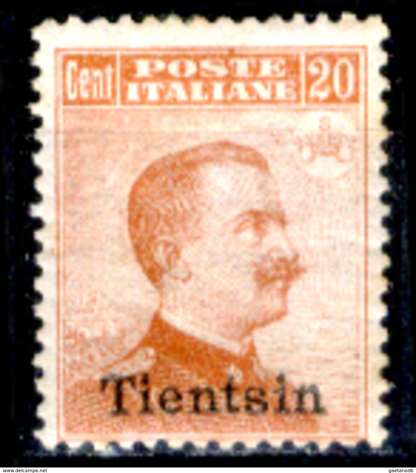 Italia-F01172 - Pechino 1917-18: Sassona N. 8 (+) LH - Senza Filigrana - Privo Di Difetti Occulti - - Tientsin