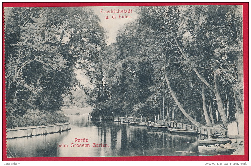 AK Friedrichstadt / Eider (Nordfriesland) ~ 1908 - Nordfriesland