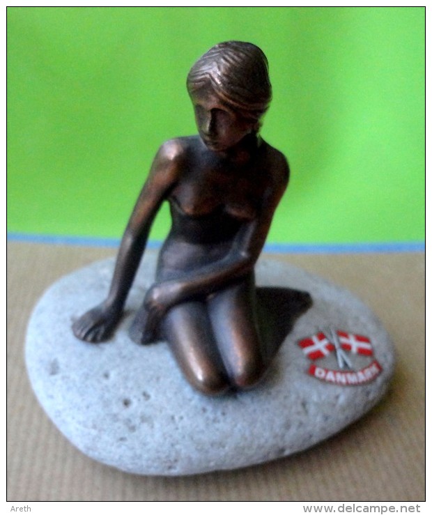 Jolie  Statuette Représentant La Petite Sirène De Copenhague - Danemark - Obj. 'Herinnering Van'