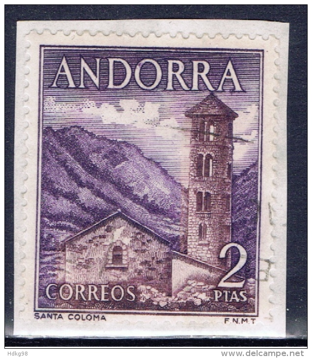 ANDE+ Andorra 1964 1988 Mi 62 64 204 Kirche, Tal, Weihnachten - Gebruikt