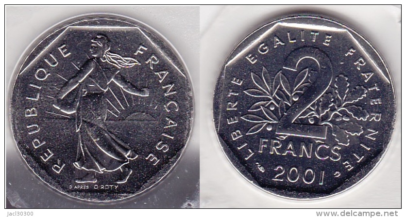 2 FRANCS SEMEUSE 2001 BU SOUS BLISTER Scellé FDC (voir Scan) - Other & Unclassified