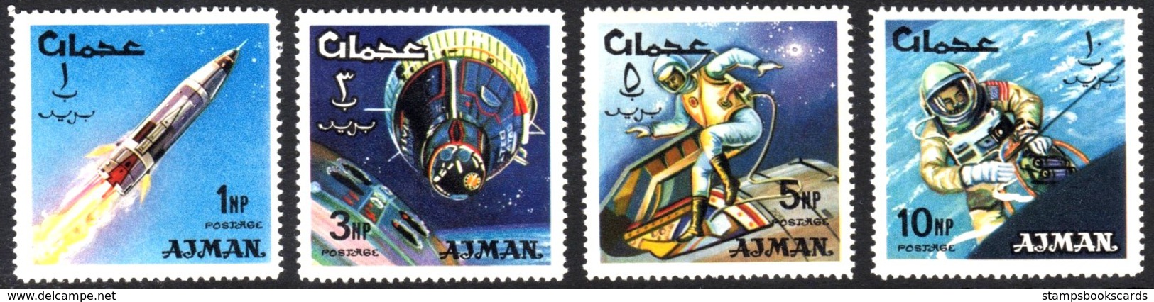 Space Mnh Stamps - Asie