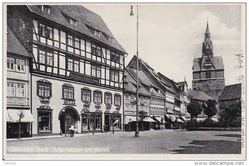 AK Osterode - Harz - Alte Häuser Am Markt - 1940 (24064) - Osterode