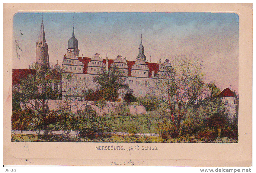 AK Merseburg - Kgl. Schloß - 1921 (24080) - Merseburg