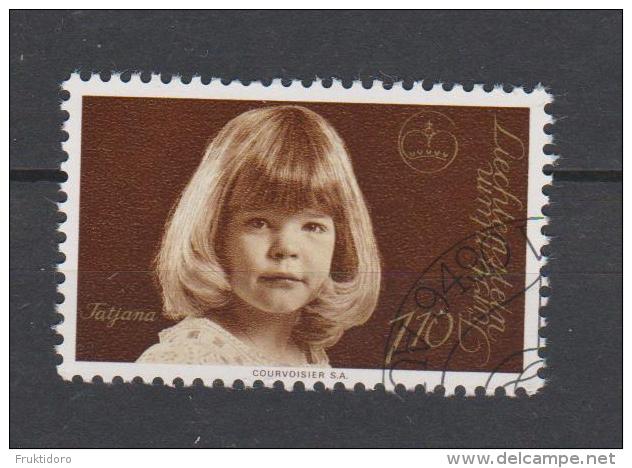 Liechtenstein Mi 687 Prinzessin / Princess / Princesse Tatjana 1977 - Oblitérés