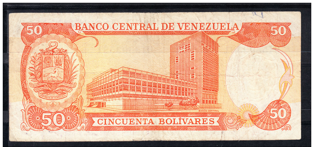 VENEZUELA 1995. 50 BOLIVARES.ANDRES BELLO   MBC    B790 - Venezuela