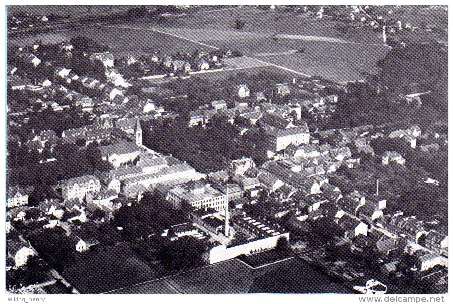 Niesky - S/w Blick Auf Den Stadtkern   Nachdruck - Niesky