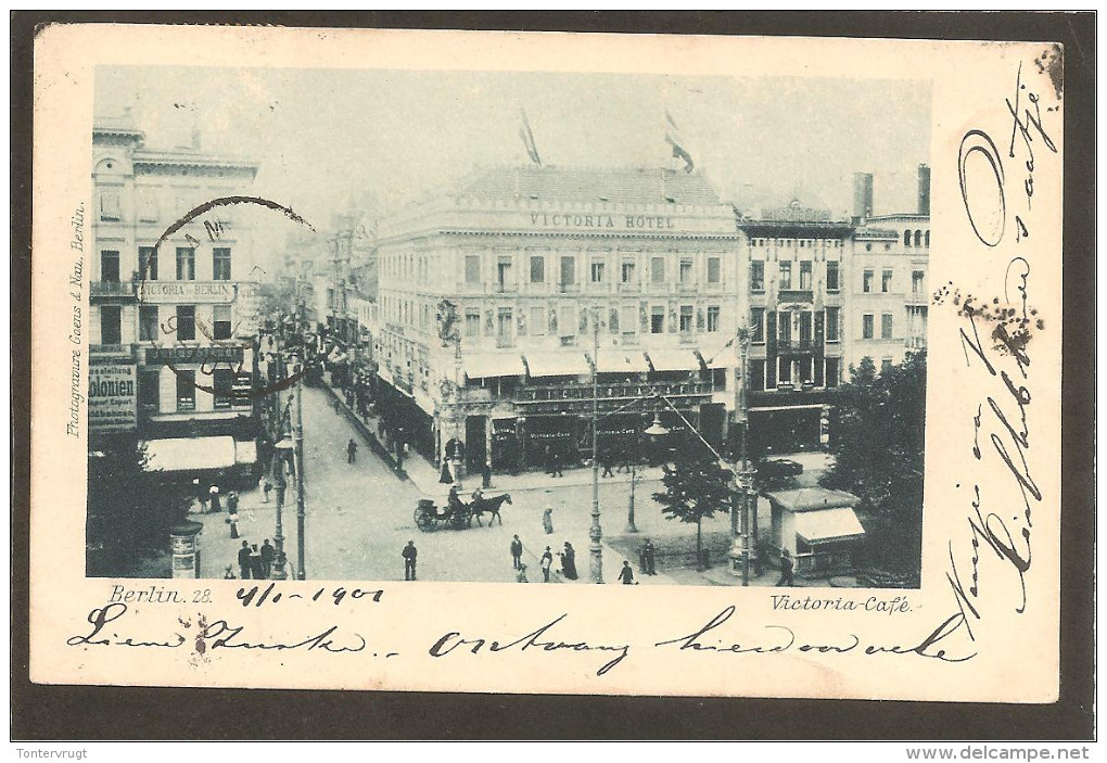 Berlin. Victoria-Café. Hotel - Autres & Non Classés