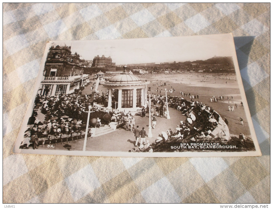 ROYAUME-UNI ANGLETERRE YORKSHIRE SCARBOROUGH SPA PROMENADE SOUTH BAY SCARBOROUCH - Scarborough