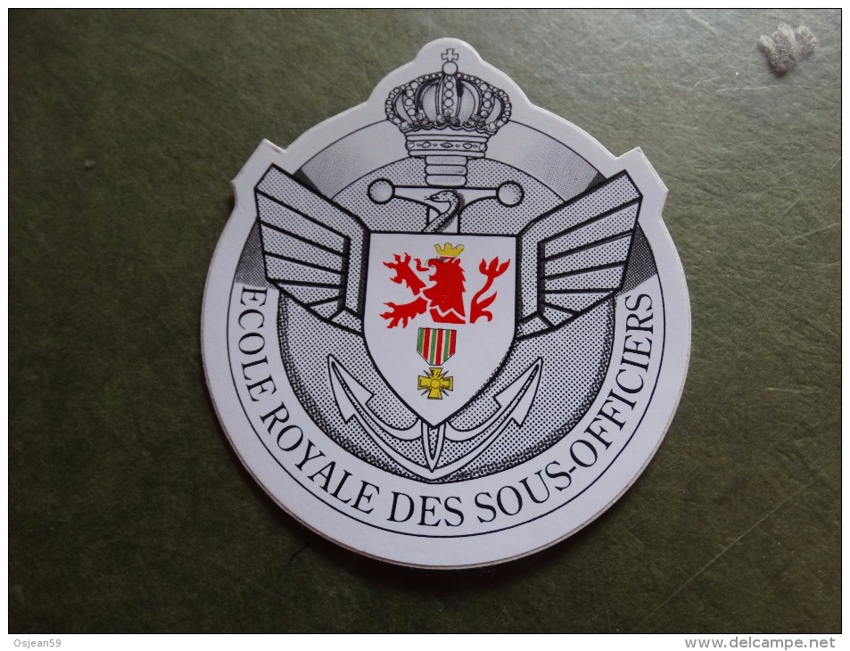 Autocollant -école Royale Des Sous-officiers ( Dinant) - Autres & Non Classés