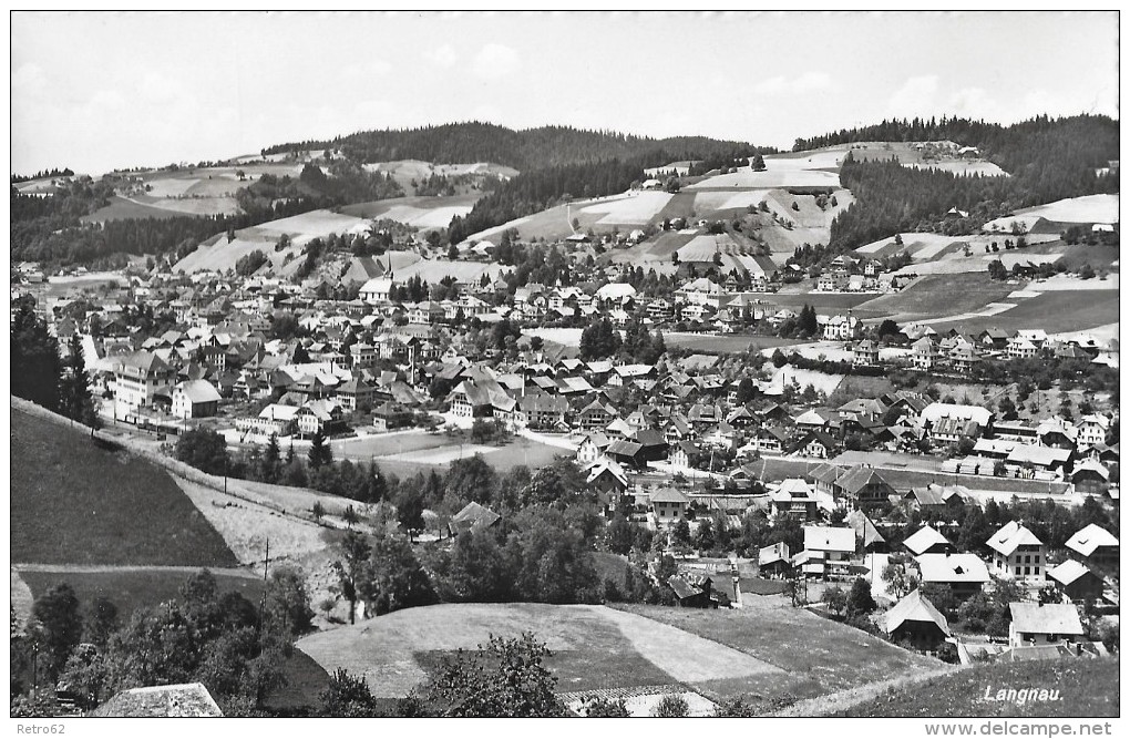 LANGNAU &#8594; Schöne Photo-Karte Ca.1950 - Langnau Am Albis 