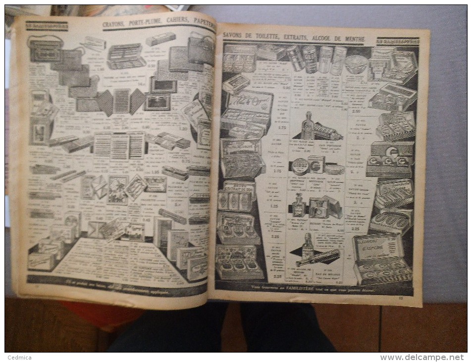 LE FAMILISTERE CATALOGUE HIVER 1929 1930  43 PAGES - Publicités