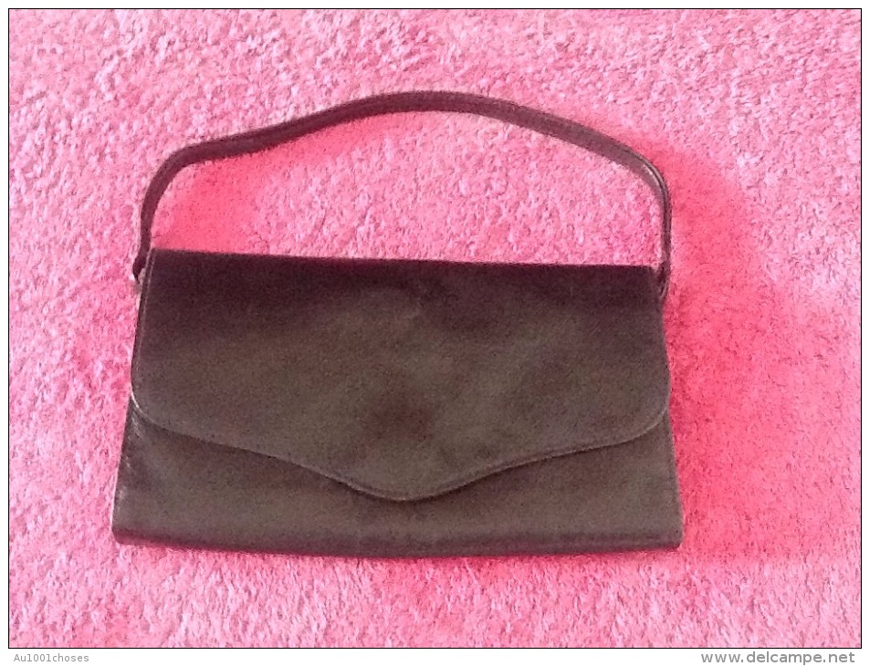 Sac à Main Pochette Vintage En Cuir - Bourses Et Sacs