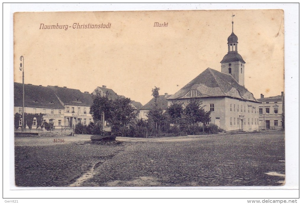 NEUMARK - NAUMBURG-CHRISTIANSTADT / Bober, Markt - Neumark