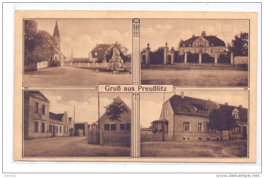 0-4350 BERNBURG - PREUSSLITZ, Mehrbild-AK - Bernburg (Saale)