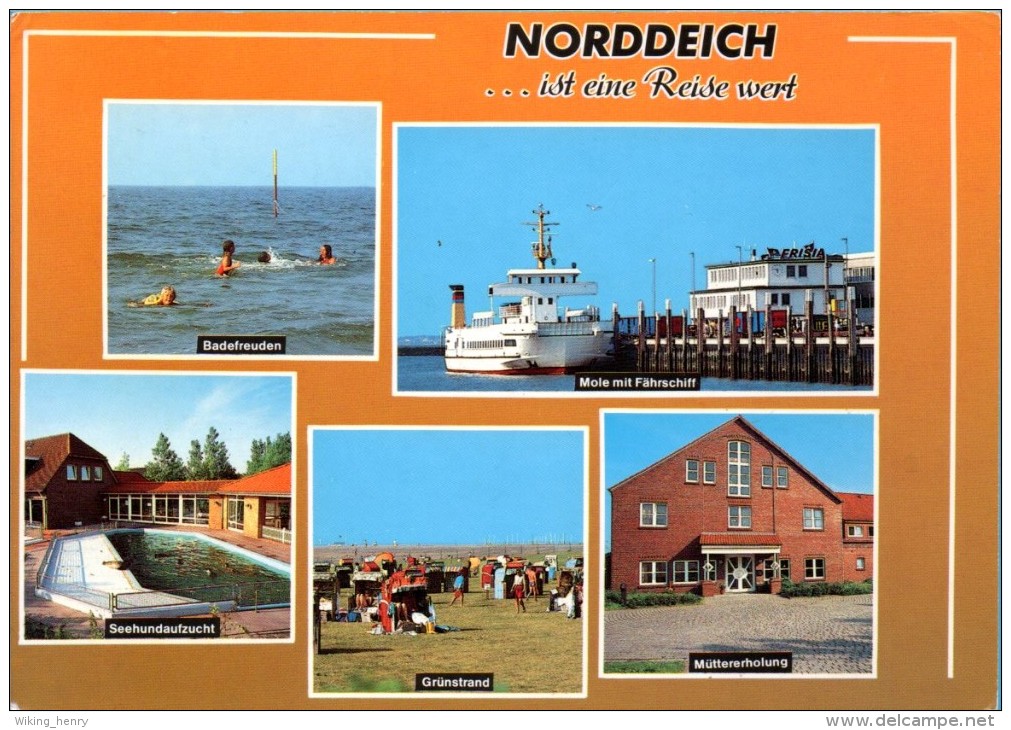 Norden Norddeich - Mehrbildkarte 5 - Norden