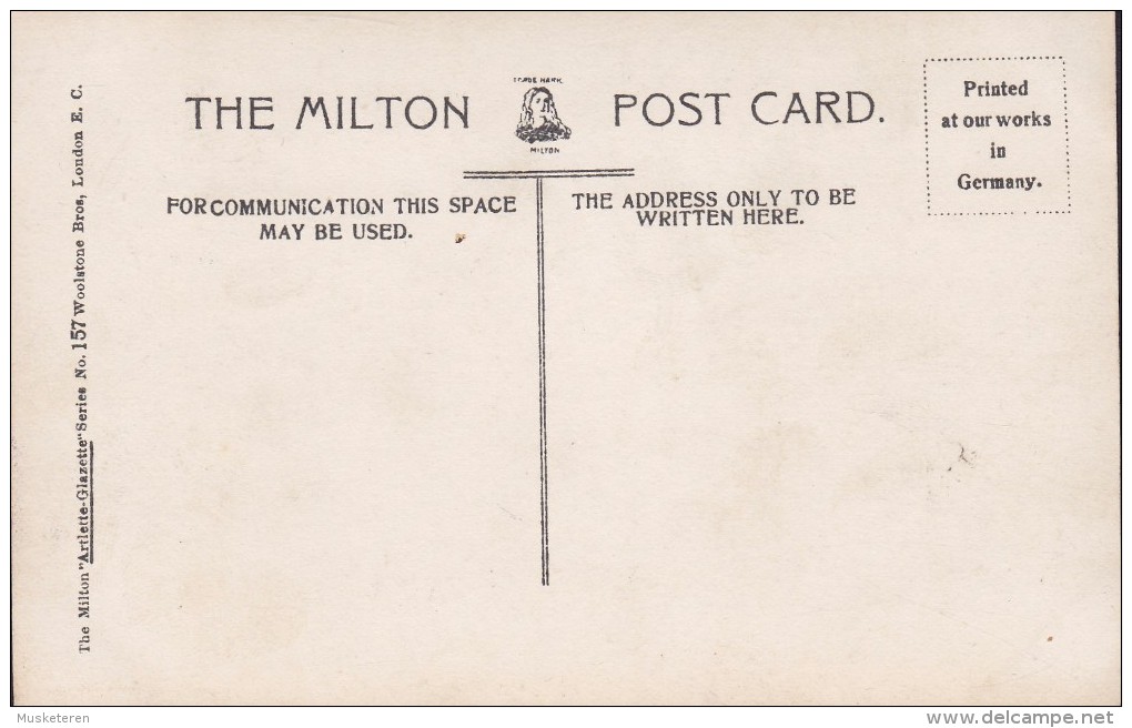 United Kingdom PPC Hull King Edward Street "The Milton" Post Card (2 Scans) - Hull
