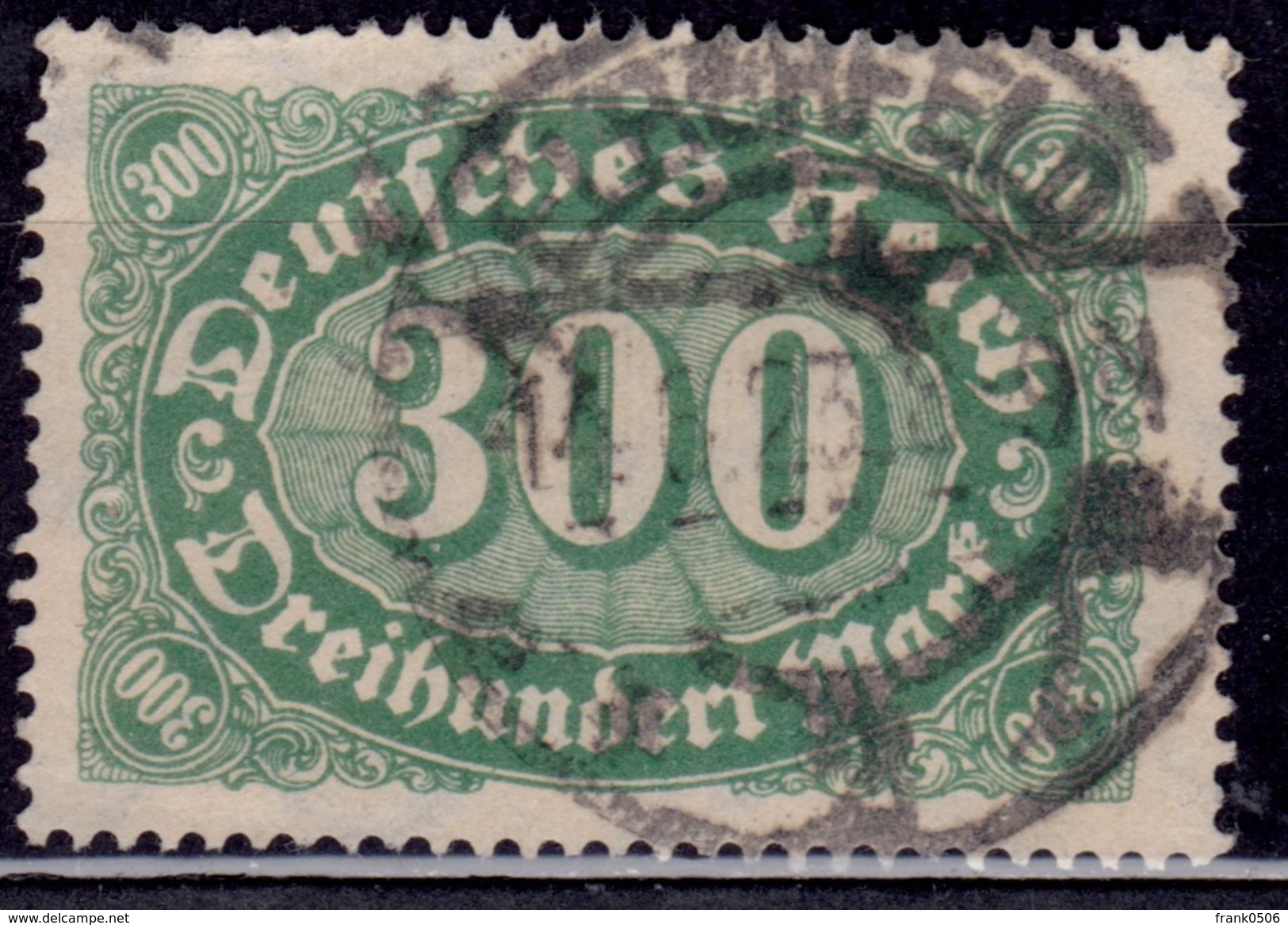 Germany - 1922,  Numeral Of Value, 300m, Sc#201, Used - Oblitérés