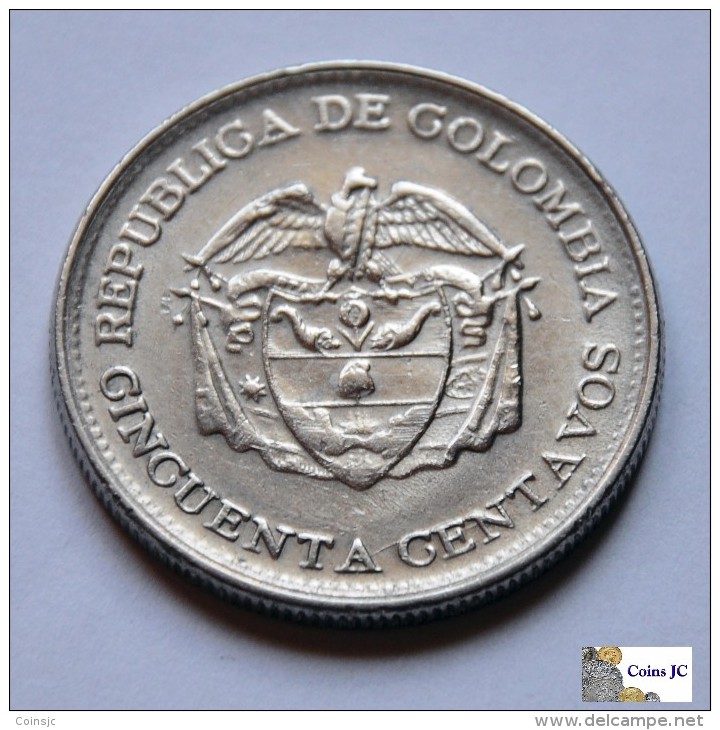 Colombia - 50 Centavos - 1965 - Colombia