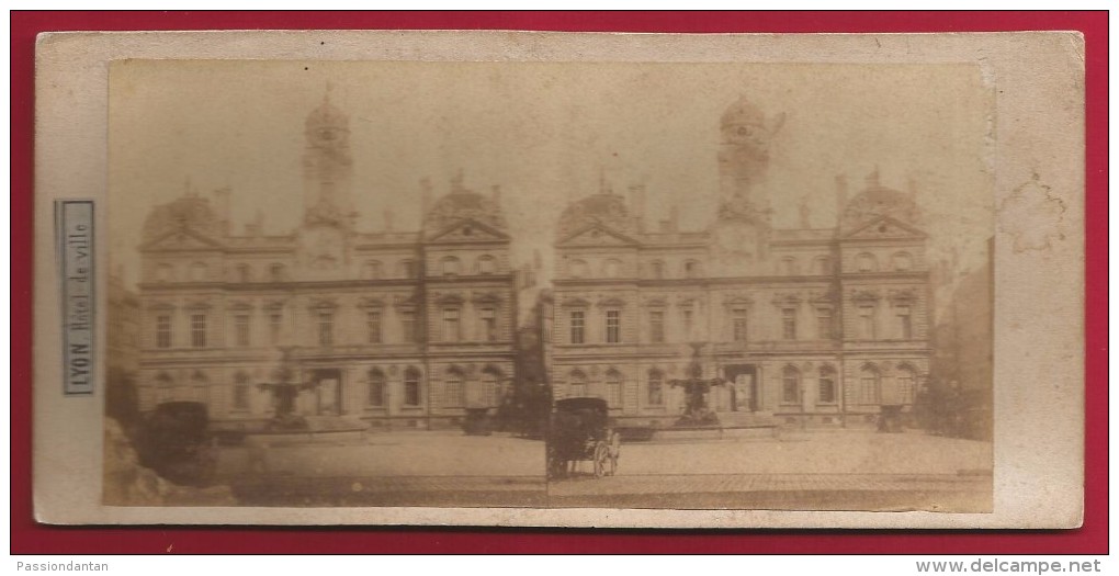 Photos Stéréoscopiques - Lyon - L´Hôtel De Ville - Stereo-Photographie