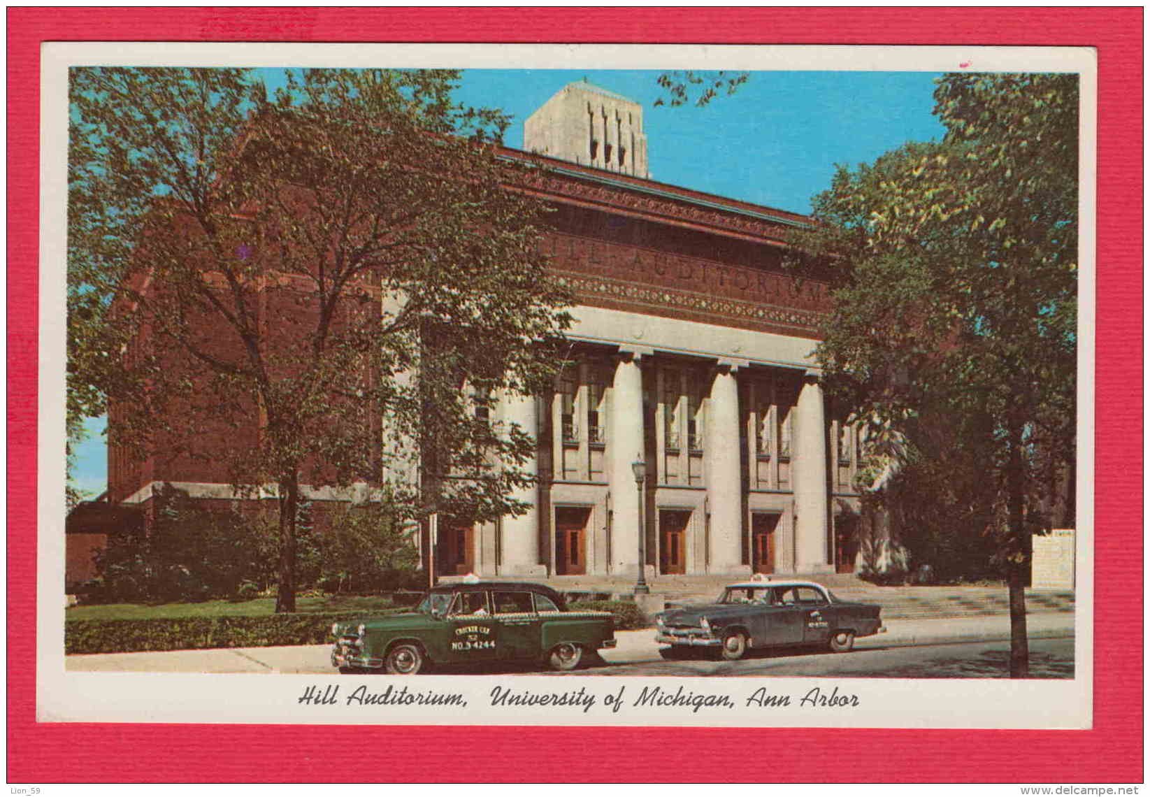 216394  / Campus  Ann Arbor - Hill Auditorium - School Of Music, Theatre &amp; Dance , CAR , United States USA Etats-Uni - Ann Arbor