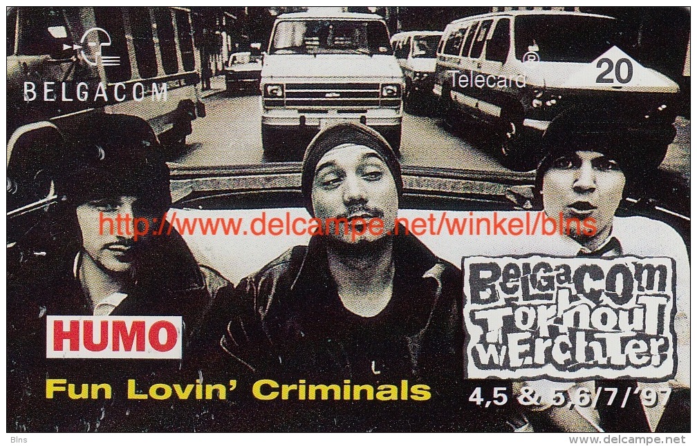 Fun Lovin' Criminals Torhout Werchter 1997 - Musique