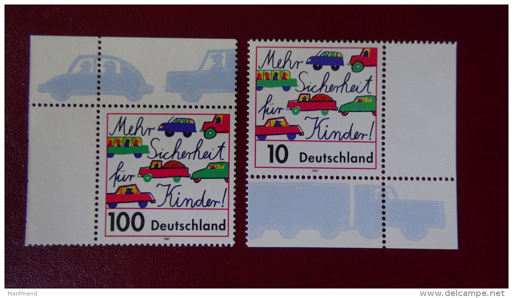 Germany - 1997 - Mi:1897,1954 - Yt:1729,1786**MNH - Look Scan - Neufs