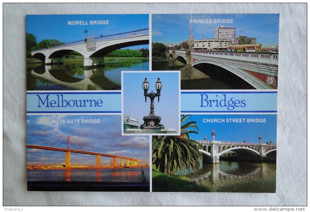 Australia Melbourne Bridges Multi View  A 111 - Melbourne