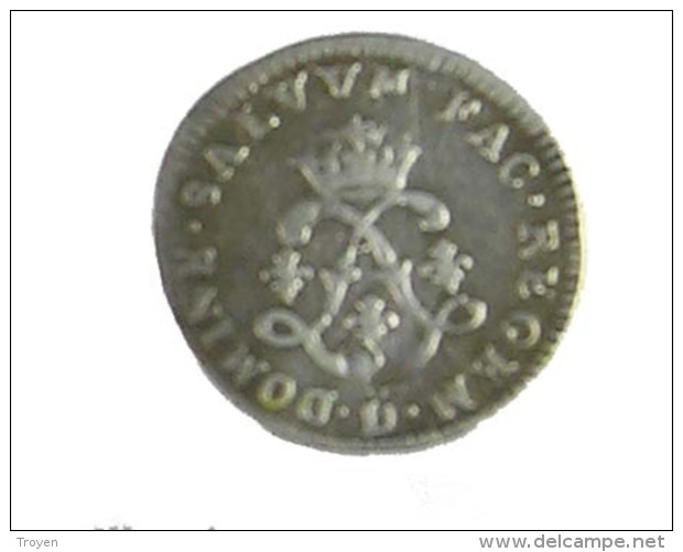 4 Sols Aux 2 L -  Louis XIIII - France -  1692 D - Lyon  -   Argent - TB+ - - 1715-1774 Louis XV Le Bien-Aimé