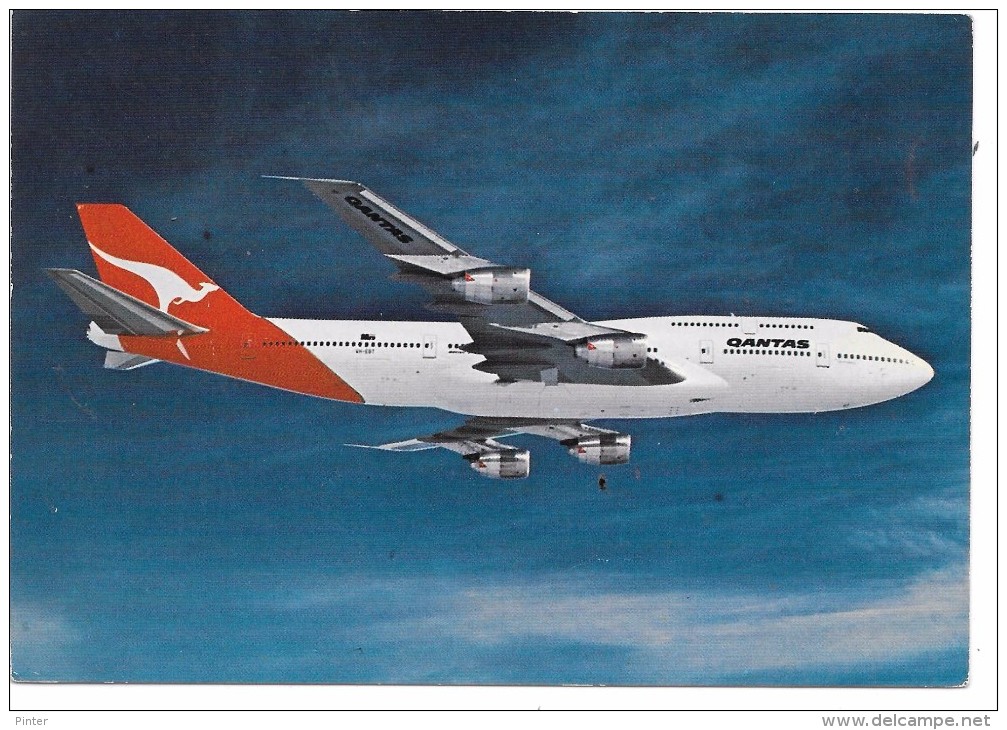 AVION BOEING 747 - 300 QANTAS - 1946-....: Moderne