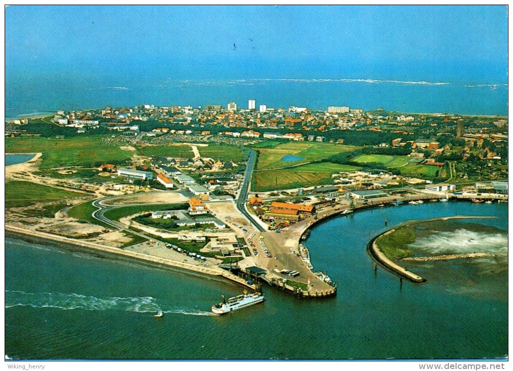 Norderney - Hafen Mit Anlegebrücke - Norderney