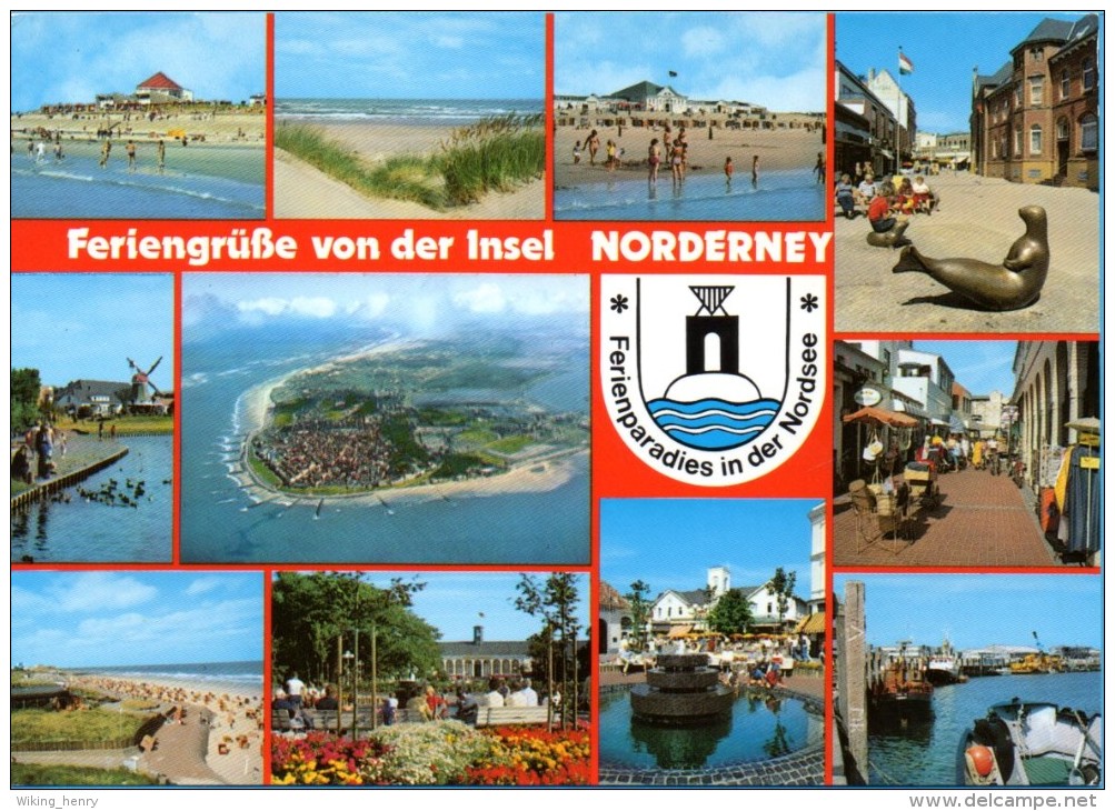 Norderney - Mehrbildkarte 11 - Norderney