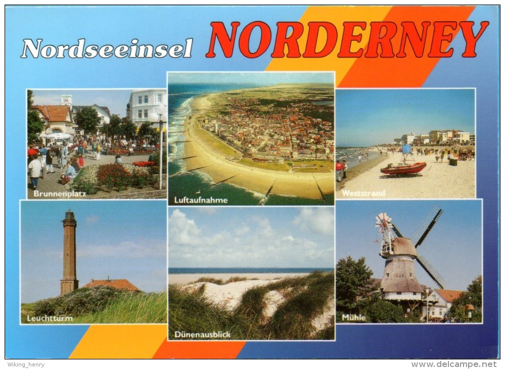 Norderney - Mehrbildkarte 12 - Norderney