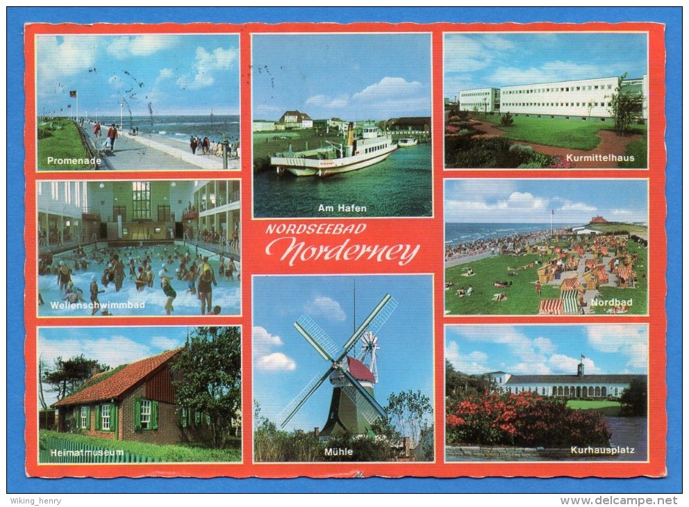 Norderney - Mehrbildkarte 17 - Norderney
