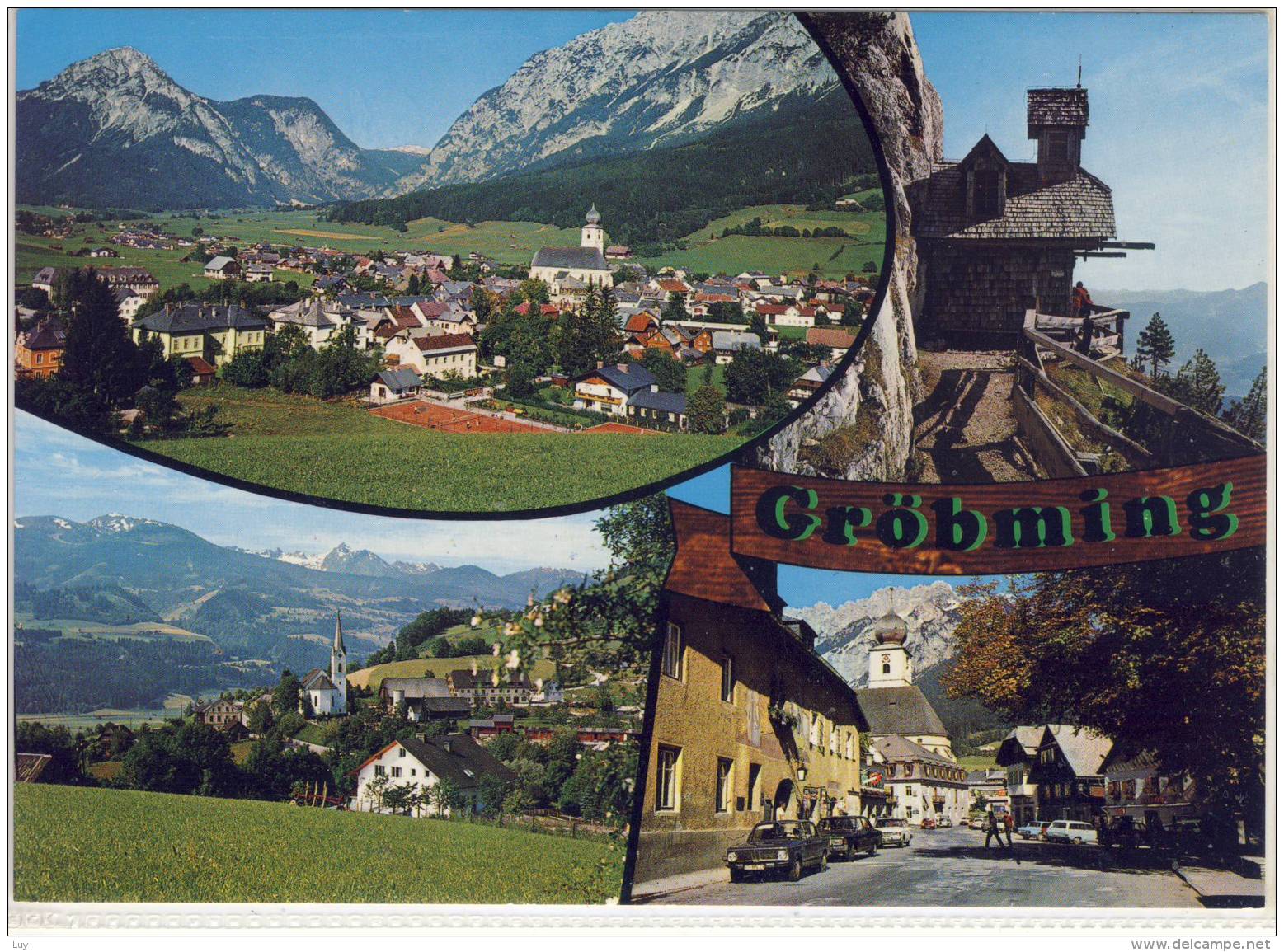 GRÖBMING - Mehrbildkarte , Panorama, - Gröbming