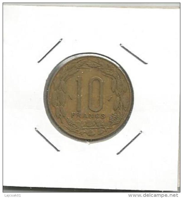 C4 Afrique Centrale 10 Francs 1981. - Otros – Africa